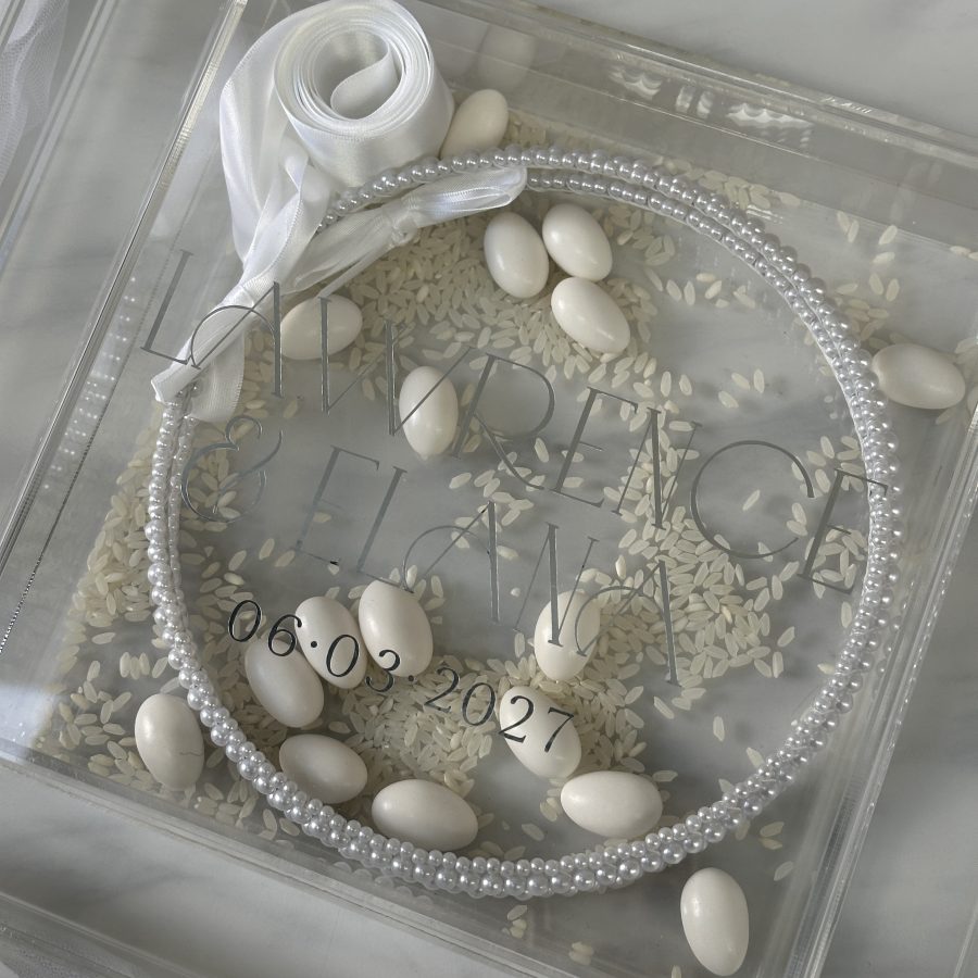 SQUARE ACRYLIC STEFANA BOX