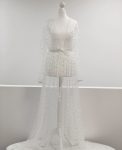 Pearl Tulle Robe