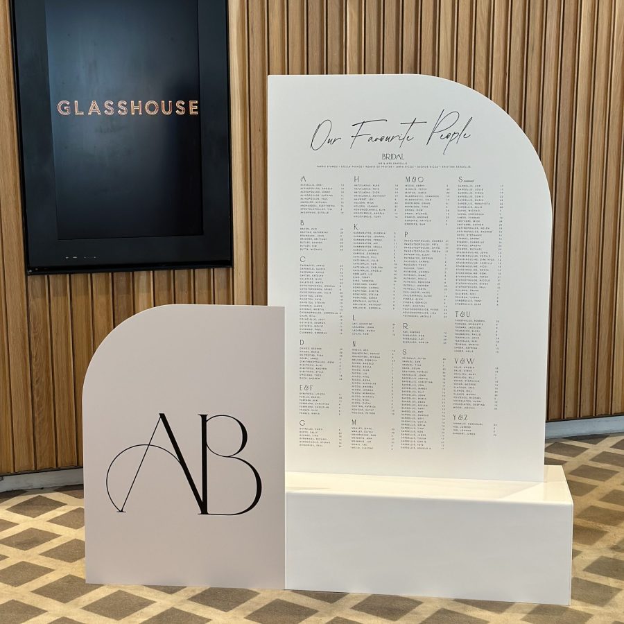 Acrylic Welcome Board Box