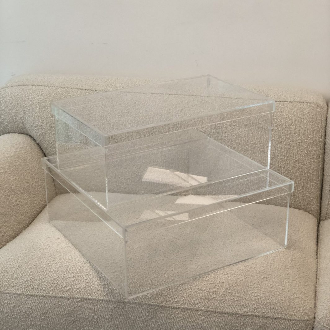 Clear Acrylic Boxes