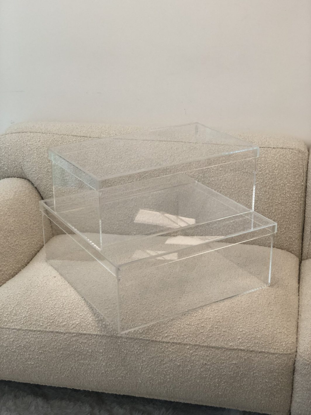 Clear Acrylic Boxes