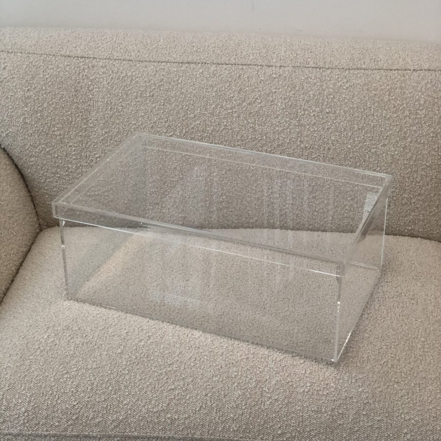 Clear Rectangle Acrylic Box