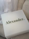 Frosted Acrylic Christening Box