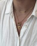 18K GOLD NECKLACES STACK