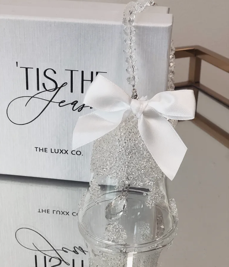 LUXX CRYSTAL BELL ORNAMENT