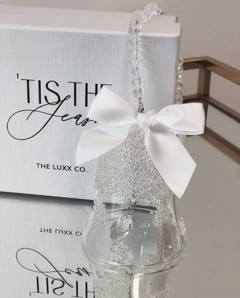 LUXX CRYSTAL BELL ORNAMENT