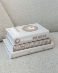 GREEK ISLANDS COFFEE TABLE BOOK STACK