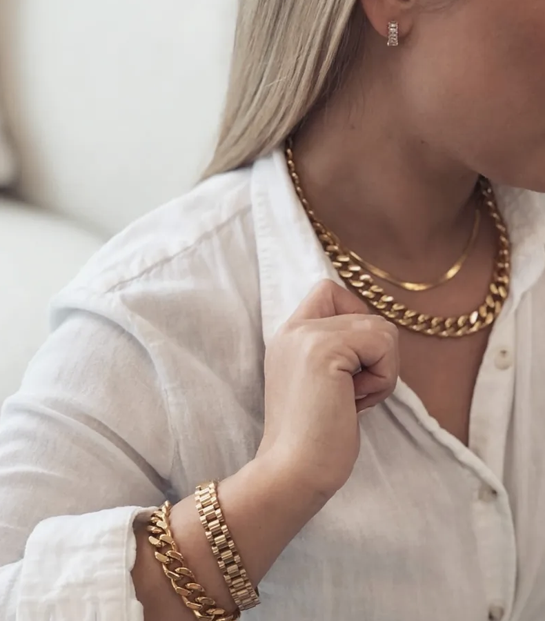 18K PAVE GOLD BRACELET