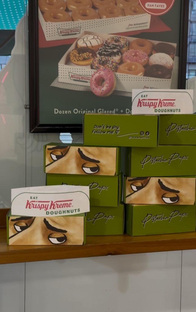 KRISPY KREME X PISTACHIO PAPI